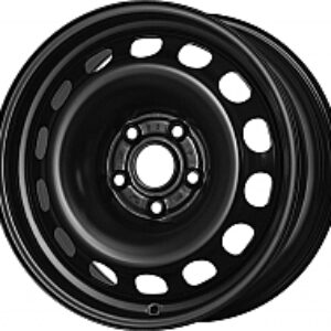 Штампованный диск 17003 17x7" 5x114.3мм DIA 60.1мм ET 39мм Black 21век