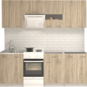 Кухонный гарнитур Экстра-лайт 2.2 без столешницы 21век