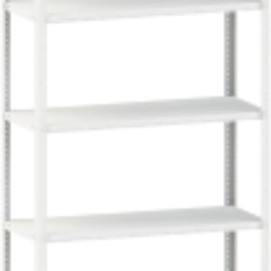 Стеллаж металлический САМ Р 2.0/1.0x0.6/150/5 21век