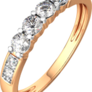 Кольцо из розового золота 2101187.14K.R.ZZ 21век