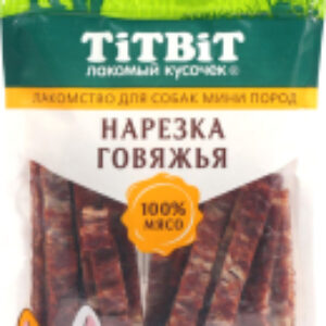 Лакомство для собак Нарезка говяжья для собак мини пород / 24560 21век