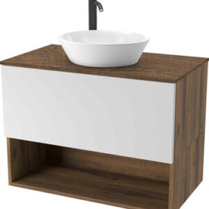 Тумба под умывальник Кито-2 60 / 2K60LA0MWMC-LDSPA 21век