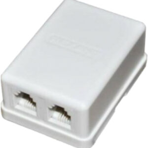 Розетка 2 6P-4C / 03-0002 21век