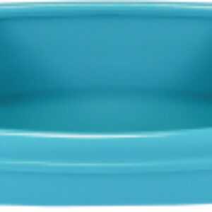 Туалет-лоток Четвертый с рамкой глубокий / 2904бирюз 21век