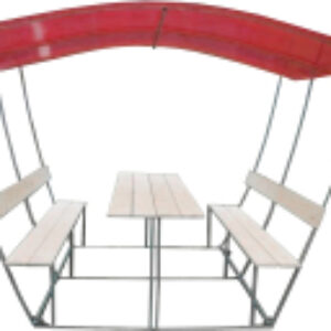 Беседка Тюльпан 2м с покрытием 21век