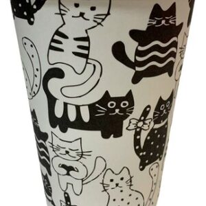 Набор бумажных стаканов Однослойный 350мл 21век