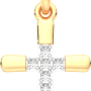 Крестик из розового золота 440469.14K.R.REL 21век