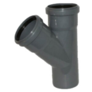 Тройник внутренней канализации ПП 50/50/45o / KWPP-TR-050-012-W 21век