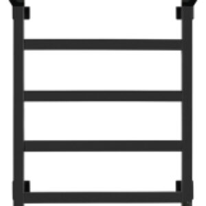 Полотенцесушитель электрический Квадро 50x60 с полкой 21век
