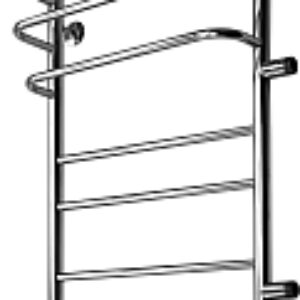 Полотенцесушитель водяной Лира 50x80/9 (1") 21век