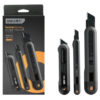 Набор технических ножей Deli Home Series Black HT4003 (9мм