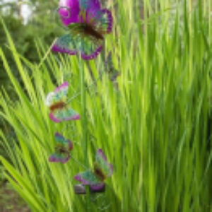 Садовая фигура-светильник 689-L Бабочки 21век