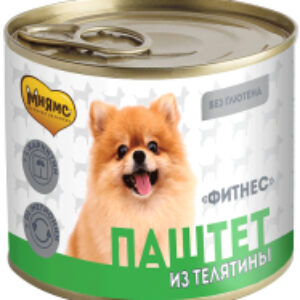 Влажный корм для собак Фитнес. Паштет из телятины / 705045 21век