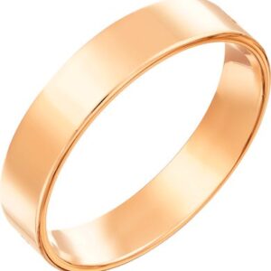 Кольцо обручальное из красного золота П7302-006К146 21век
