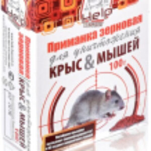 Средство для борьбы с вредителями Приманка зерновая для уничтожения крыс и мышей 80262 21век