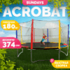 Батут Acrobat-D374 21век