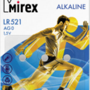 Комплект батареек AG0/LR521 1.5V / 23702-LR521-E6 21век