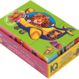 Развивающая игра Умные кубики в поддончике. Мы летим