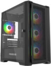 Корпус для компьютера Alisio Micro X4B V2 Tempered Glass / CAMCXB-A4 21век