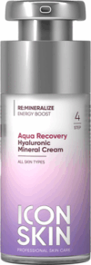 Крем для лица Aqua Recovery увлажняющий минеральный с гиалуроновой кислотой 21век