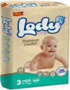 Подгузники детские Baby Midi 4-9кг Jumbo 21век