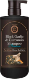 Шампунь для волос Black Garlic and Curcumin Shampoo 21век