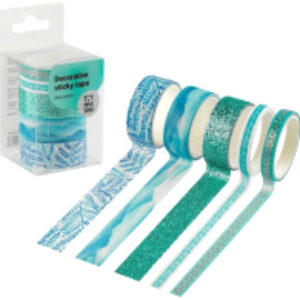 Набор лент декоративных Blue Pattern / MS_55917 21век