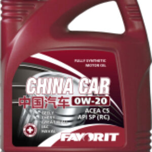 Моторное масло China Car 0W20 SP / FV3708-5-E 21век