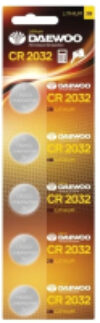 Комплект батареек CR2032-BP5 3V 100/5000 21век