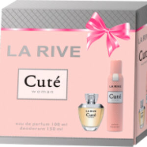 Парфюмерный набор Cute Парфюмерная вода 100мл+Дезодорант 150мл 21век