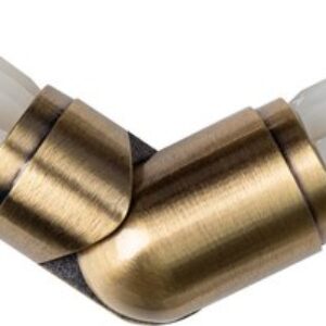 Эркерный соединитель для карниза D25 Антик металлический / 4812634004776 21век