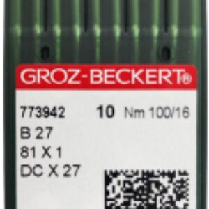 Набор игл для промышленной швейной машины DCx27 100 SES GB-10 21век