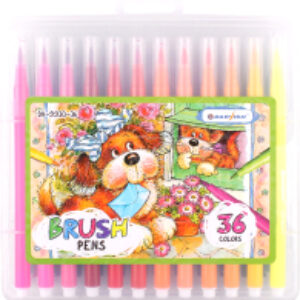 Фломастеры С мягкой кистью / DV-9930-36 21век