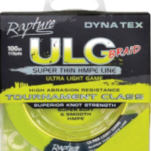 Леска плетеная Dyna-Tex ULG Lime 100 0.05мм / 054-60-005 21век