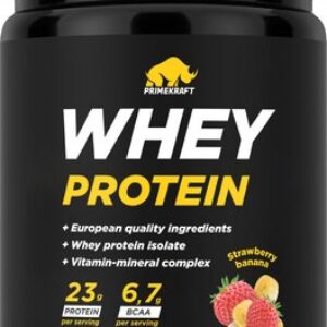 Протеин Whey клубника-банан 21век