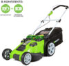 Газонокосилка аккумуляторная G40LM49DB TwinForce 40V 49см / 2500207VB 21век