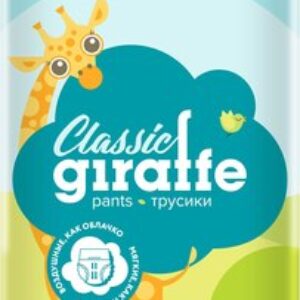 Подгузники-трусики детские Giraffe Classic M 6-10кг / 429553 21век