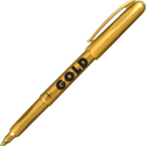 Маркер художественный Gold 2690/01G 21век