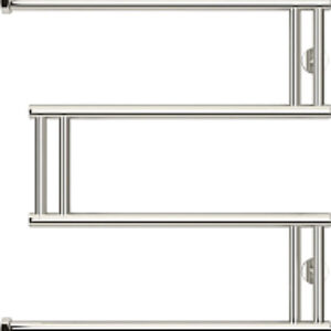 Полотенцесушитель водяной High-Tech M+ 60x60 / 00-4050-6060 21век