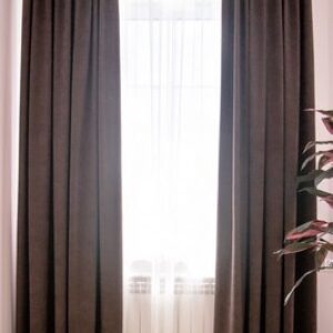 Шторы Канвас горький шоколад КГШ-K110 21век