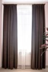 Шторы Канвас горький шоколад КГШ-K110 21век