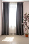 Шторы Канвас серый КСГ-K111 21век
