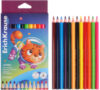 Набор цветных карандашей Kids. Jumbo Space Animals / 61780 21век