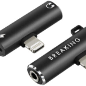 Адаптер Lightning - AUX 3.5мм + Lightning / 24570 21век