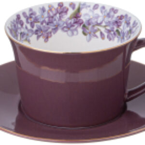 Чашка с блюдцем Lilac / 760-801 21век