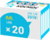 Комплект батареек LR6 20BOX / KOCLR620BOX 21век