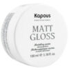 Паста для укладки волос Matt Gloss моделирующая сильной фиксации 21век