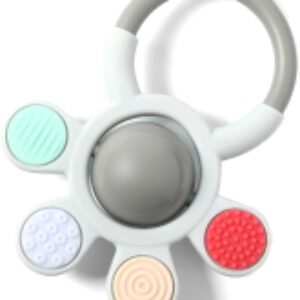 Прорезыватель для зубов Ortho с погремушкой / 488 21век