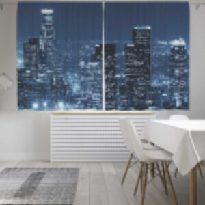 Шторы Огни ночного города / p_11255 21век