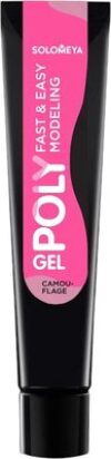 Моделирующий гель для ногтей Polygel Fast & Easy Modeling PG04 камуфляж 21век